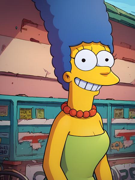 Marge Simpson (The Simpsons) Pony + Illustrious Pony