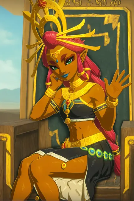 Makeela Riju - The Legend of Zelda: Breath of the Wild + Hyrule Warriors: Age of Calamity (Game-Accurate)