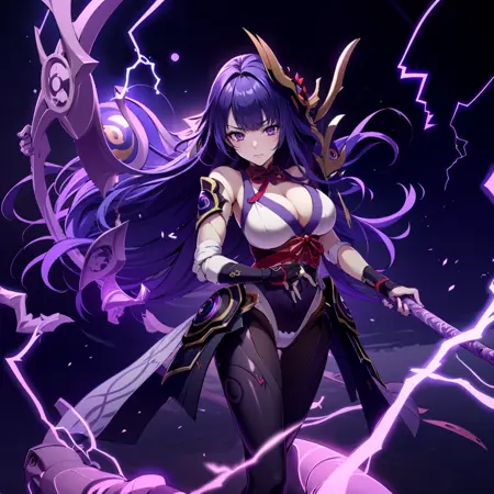 雷电将军boss形态-Thunderbolt General Boss Form