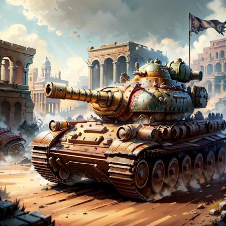 <lora:GrecoRomaPunkAI:.8>  RomaPunkAI 
tank