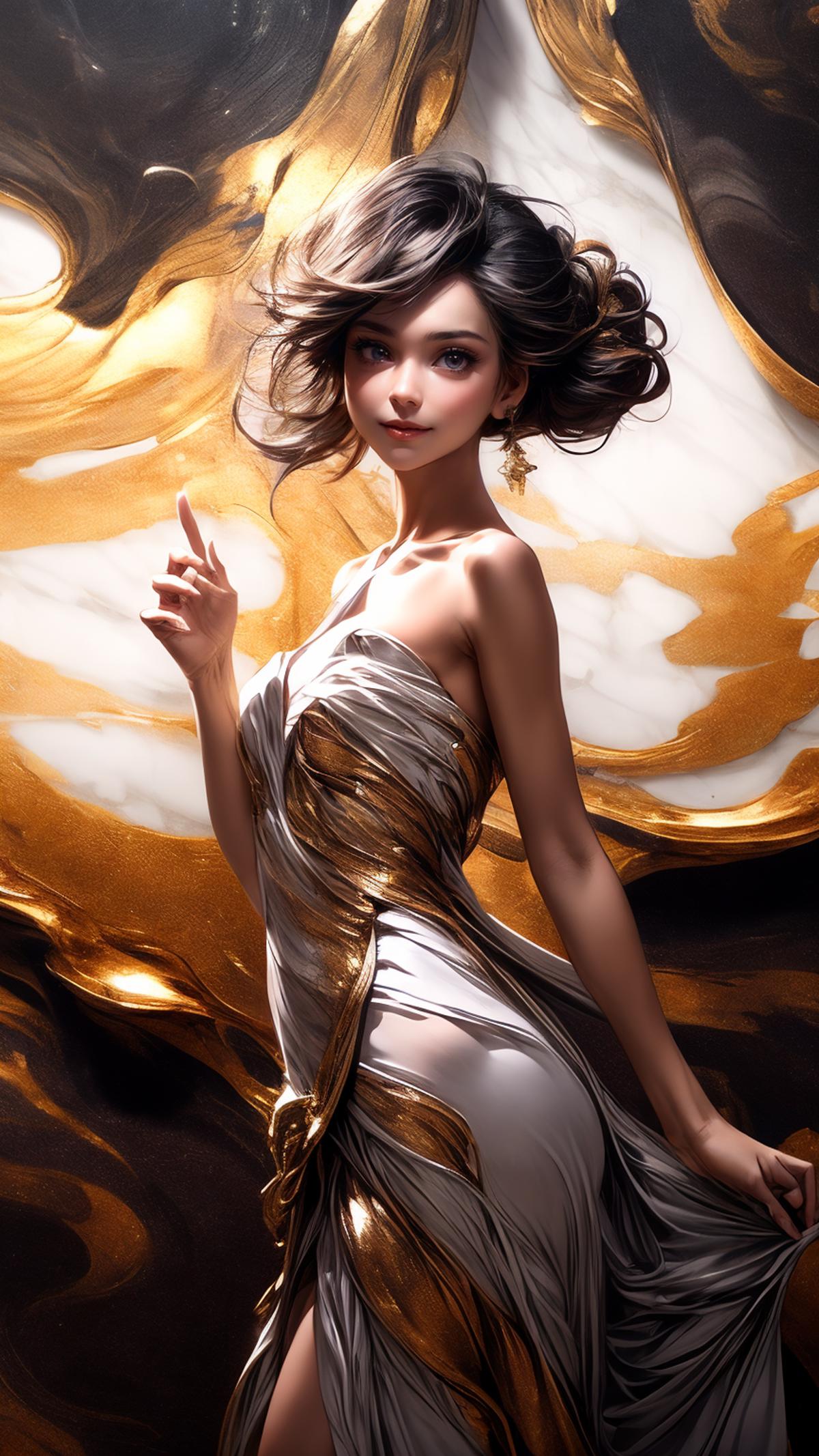 Marble dress | 大理石裙 image by tonyhs