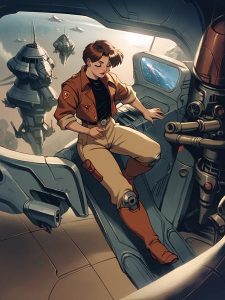 Vixon's Anime/Manga Styles - Titan A.E Titan A.E