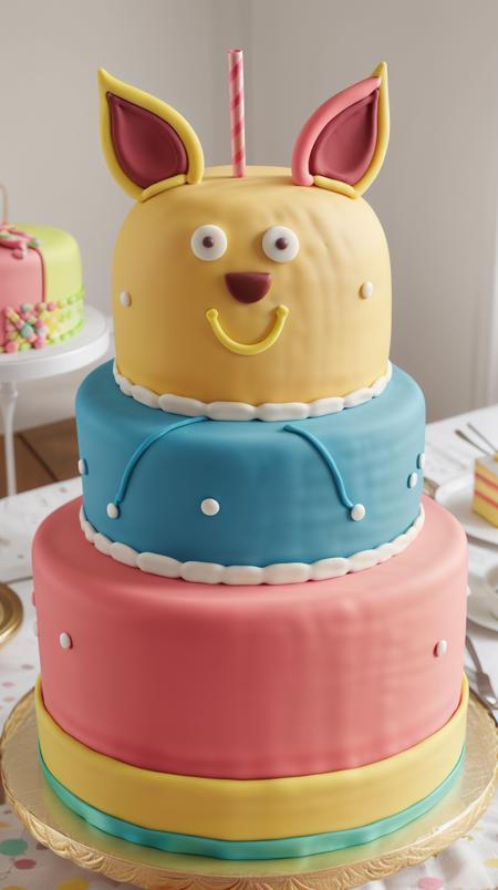 CakeStyle Highlighters. Marzipan cake shaped like Highlighters. <lora:CakeStyle:0.55>
