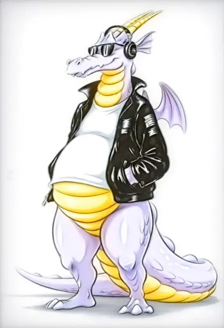 Eddie the Dragon (Illustrious)