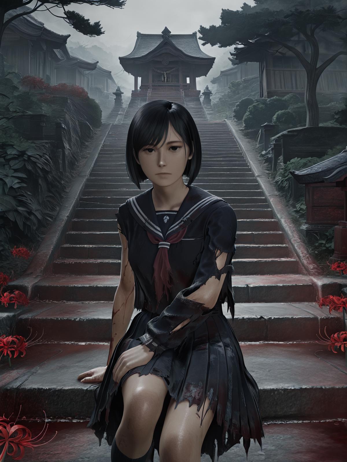 Shimizu Hinako (Silent Hill f) | 深水 雛子（サイレントヒルf