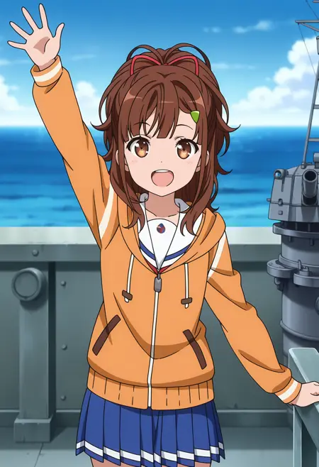 Irizaki Mei | Illustrious | High School Fleet