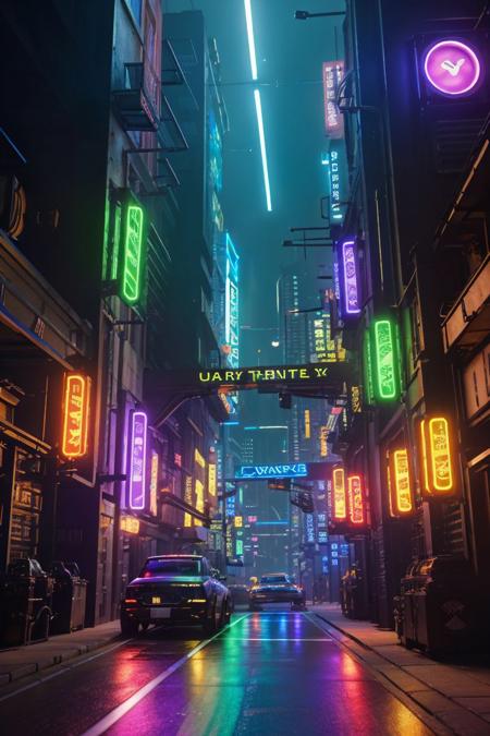 <lora:PCMR_v1:0.6>
a PCMR cyberpunk city street with tall (case buildings with visible (rgb lights, watercooling pipes and fans)) and (wide screen billboards), ((graphics card) cars) BREAK
in a modern and dark city at (night time) BREAK
sharp focus, intrincate details, ultra realistic, cinematic look, dolly zoom, dutch angle