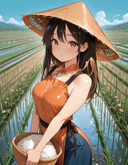 Conical hat - Asian conical hat