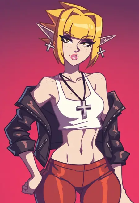 Intercourse with the Vampire Anime Style (nevarky) [PONY XL] by UOC