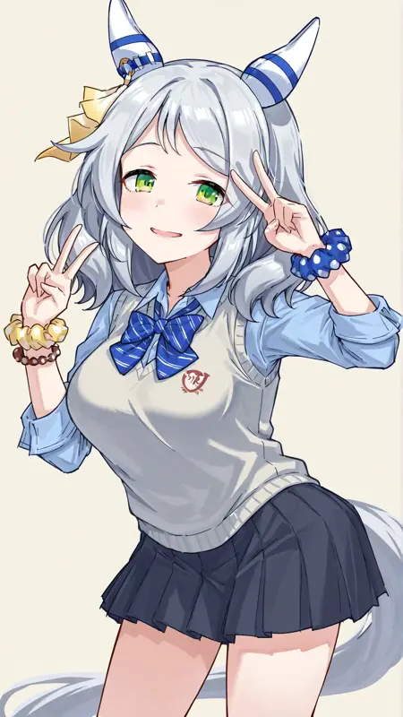 Gal Hishi Miracle (ヒシミラクル ギャルVer) - Umamusume