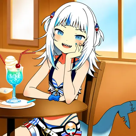 Gawr Gura Swimsuit / Summer Outfit 2023