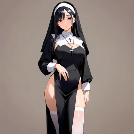 修道女/nun(XL,ill,pony)