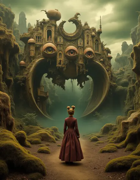 Dark Fairytale Surrealism FLUX