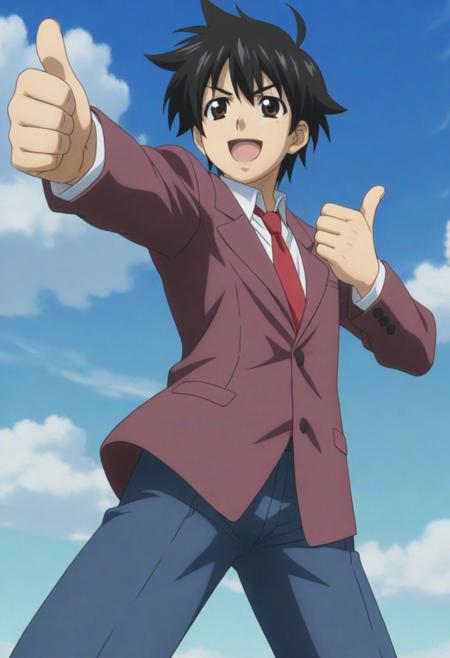 Tomoki Sakurai from Heaven's Lost Property V2 Illustrious