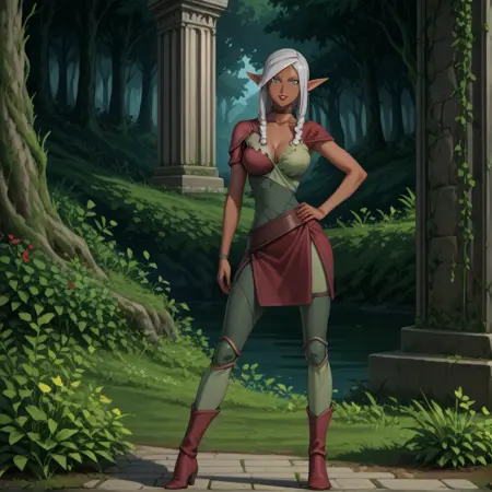 Aura Shurifon (Isekai no Seikishi Monogatari - Tenchi Muyo! War on Geminar)