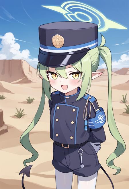 Pony XL - Highlander Railroad School Twins  ハイランダー鉄道学園の双子 - blue archive 右の子v0.91