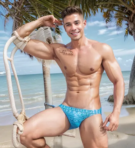 Ryulism Elephant Underwear Thong Briefs