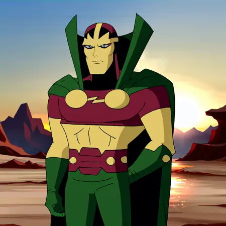 Mister Miracle (Justice League DCAU) - Commission LoRA PonyXL [NSFW Support]