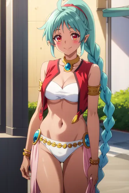 Ruru / ルル ( Myriad Colors Phantom World / 無彩限のファントム・ワールド / Musaigen no Phantom World ) Anime Design