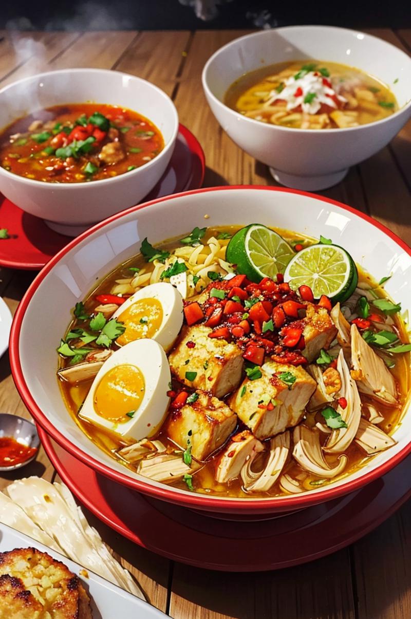 Soto Ayam - Indonesian Dishes image by adhicipta