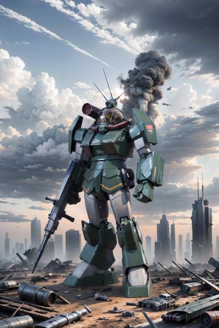 Robotech Defenders Thoren/Battletech Griffin/Soltic H8 Roundfacer Robotech ThorenGriffin/H8
