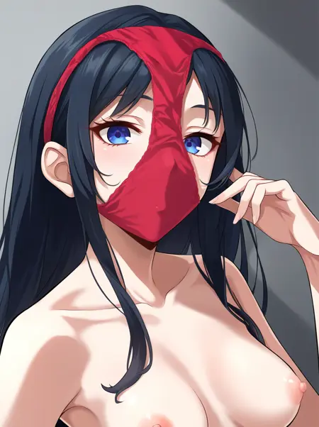 Panties on Face / Pantymask - [Clothing/Concept] [Pony]