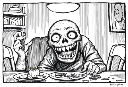 Ok maybe when I said have you for dinner I meant I was going to eat you.