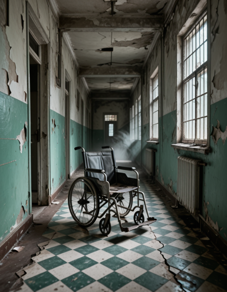 abandoned wheelchair illu v1.0