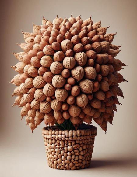 house plant nutstylesnut <lora:NutsNutsStyleXL:1>
