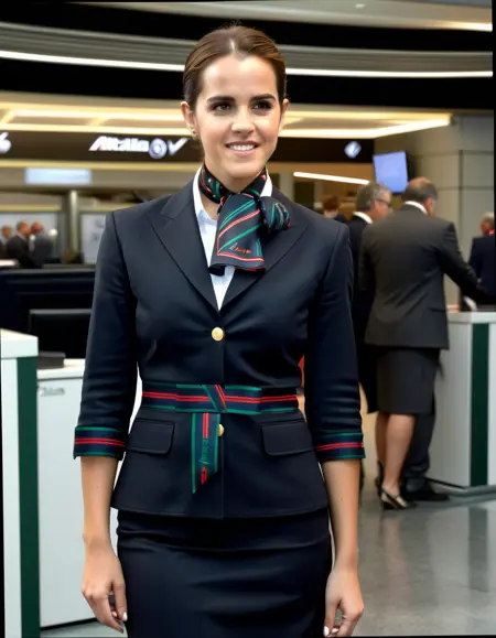 Alitalia Stewardess Uniform / Divisa SDXL