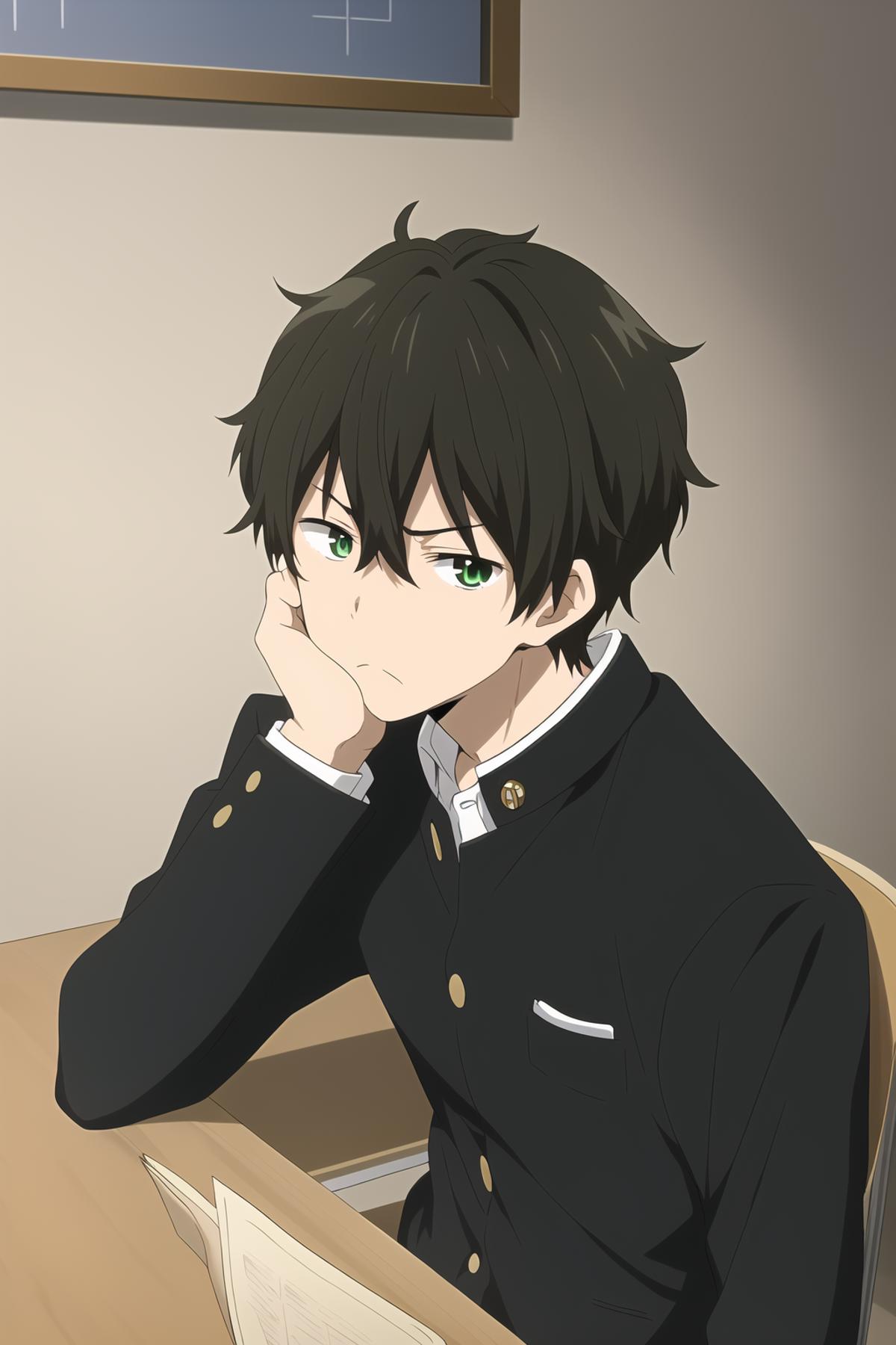 折木奉太郎/Oreki Houtarou - 冰菓/Hyouka image by tashiro