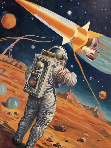 (SDXL)USSR POSTER - 气突苏 🌅 前苏联招贴海报