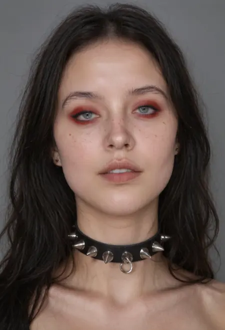 🩹 Soft grunge makeup | goth aesthetic makeup | dark grunge makeup| [SDXL, PONY, ILLUSTRIOUS] ❤️‍🩹