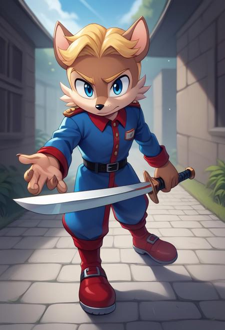 Antoine D'Coolette - Sonic Archie Comics Pony