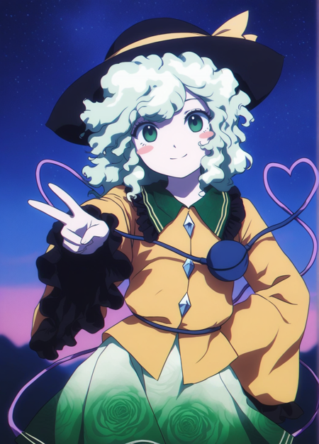 Classic Komeiji Koishi / 古明地 こいし [IllustriousXL] Illustrious