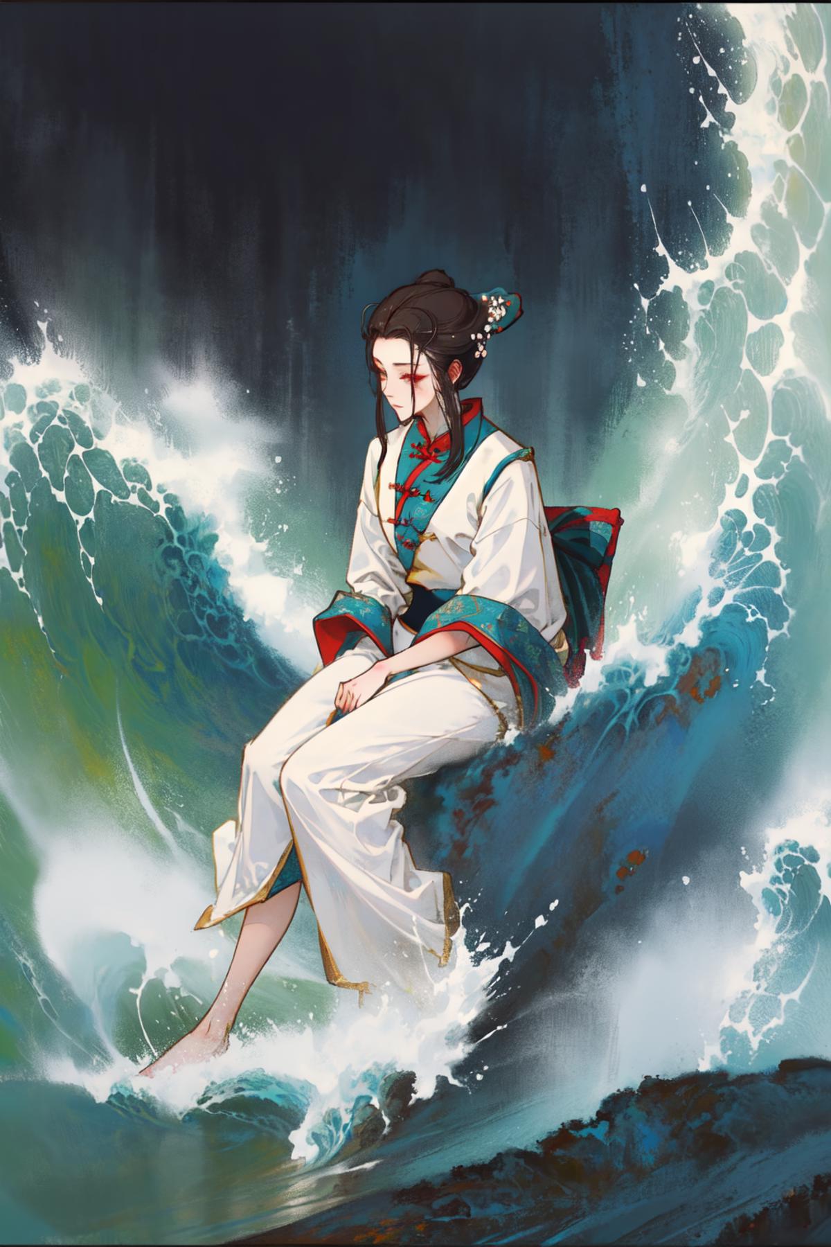 水元素· 武侠water· wuxia image by dotapickban