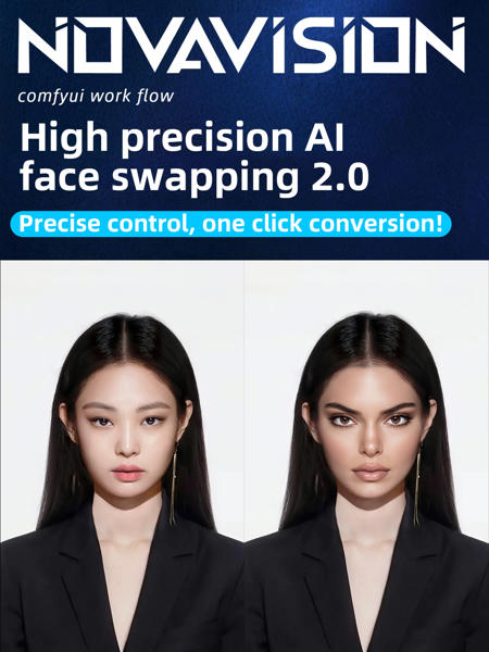 High-precision face swapping v1.0