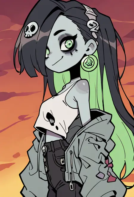 Cadavera Dedeye: Urban Decay | Αστική Παρακμή (Citron OC) [Illustrious]
