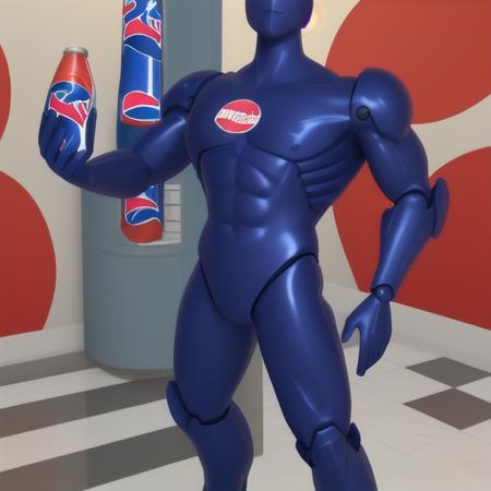 <lora:pepsiman:1> pepsiman