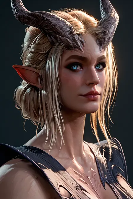 My Female Tiefling from Baldur's Gate 3 [Pony]