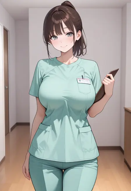 Nurse Modern Uniform / 最近の看護師