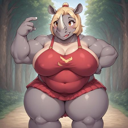 Rhino Girl Pony