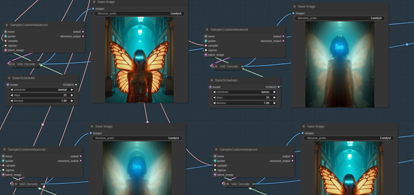 FLUX.1 Dev: Sampler + Scheduler Comparison