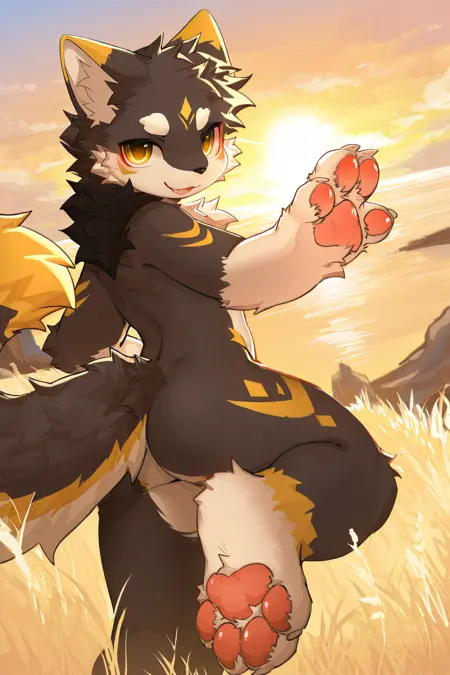 HLG7777 Kemono Style IllustriousXL/火龍果风格