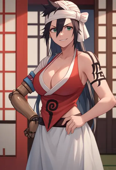 [PonyV6 XL] Kukaku Shiba | Bleach