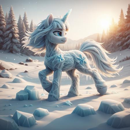 Frosty World (World Morph) | PonyXL V0.5