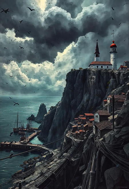 An unsettling landscape.
See my other pictures,
you'll like it)