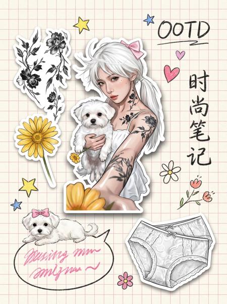 OOTD Fashion Journal Illustration v1.0