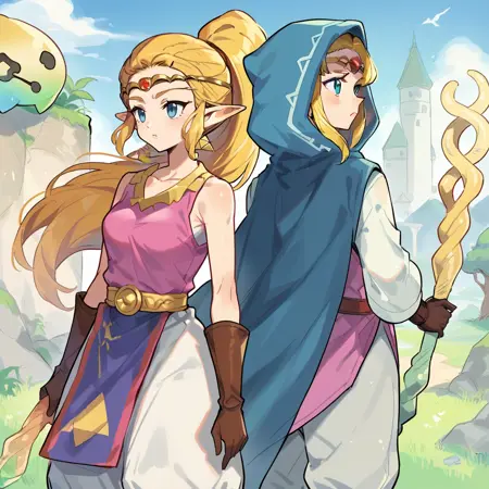 Princess Zelda - Echoes of Wisdom - Pony