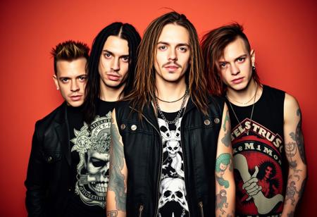 nu-metal band, handsome young members